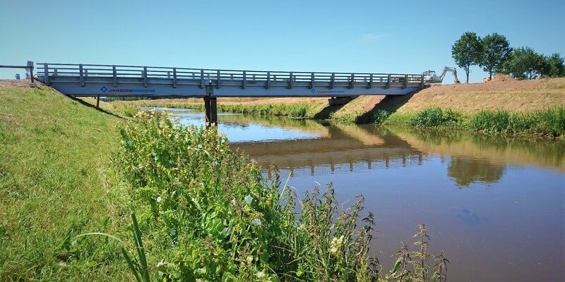 Afwateringskanaal te Gramsbergen