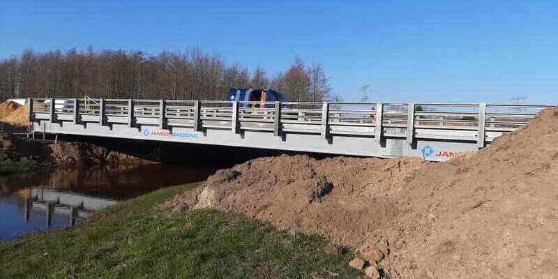 Historie: 2022: Tijdelijke verkeersbrug Neerbeek
