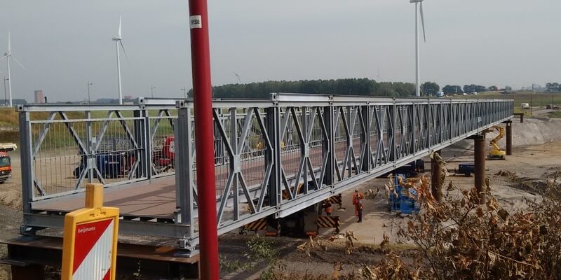 Fietsbrug Nieuwegein 106x3m
