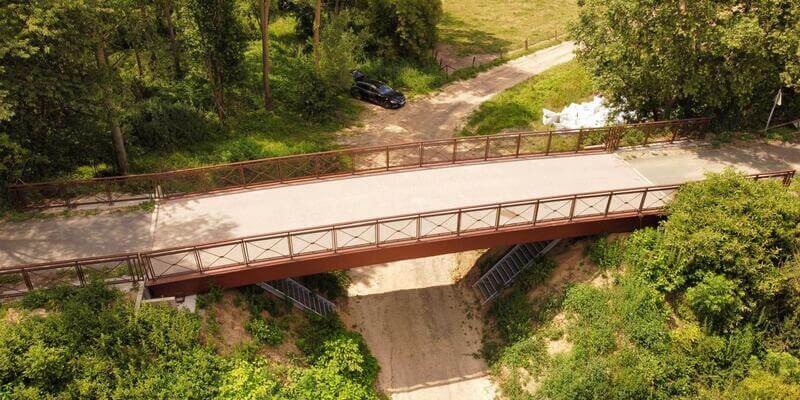 GVK-brug herstelt veilige verbinding in Ramillies